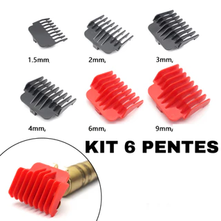 Pentes para maquina dragão T9 buda vintage KIT 6 PENTES