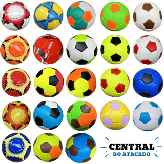 kit 15 mini Bolas De Futebol N°2 de Couro Sintético Alta Qualidade bola de futebol pequena