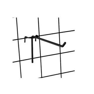 Gancho para organização Tela,Biombo 10cm - Preto