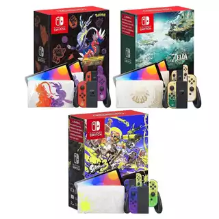 Nintendo Switch Oled Edições Desbloqueado