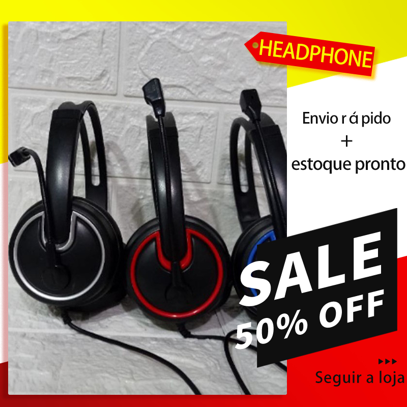 Com ajuste de volume e headphone gamer com microfone flexível Igoodlo G8