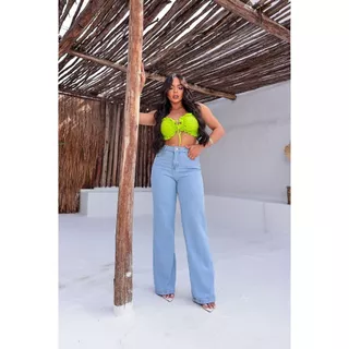 Calça Wide Leg Feminina Várias Cores