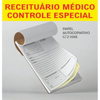 02 Receituário Médico Controle Especial - Autocopiativo