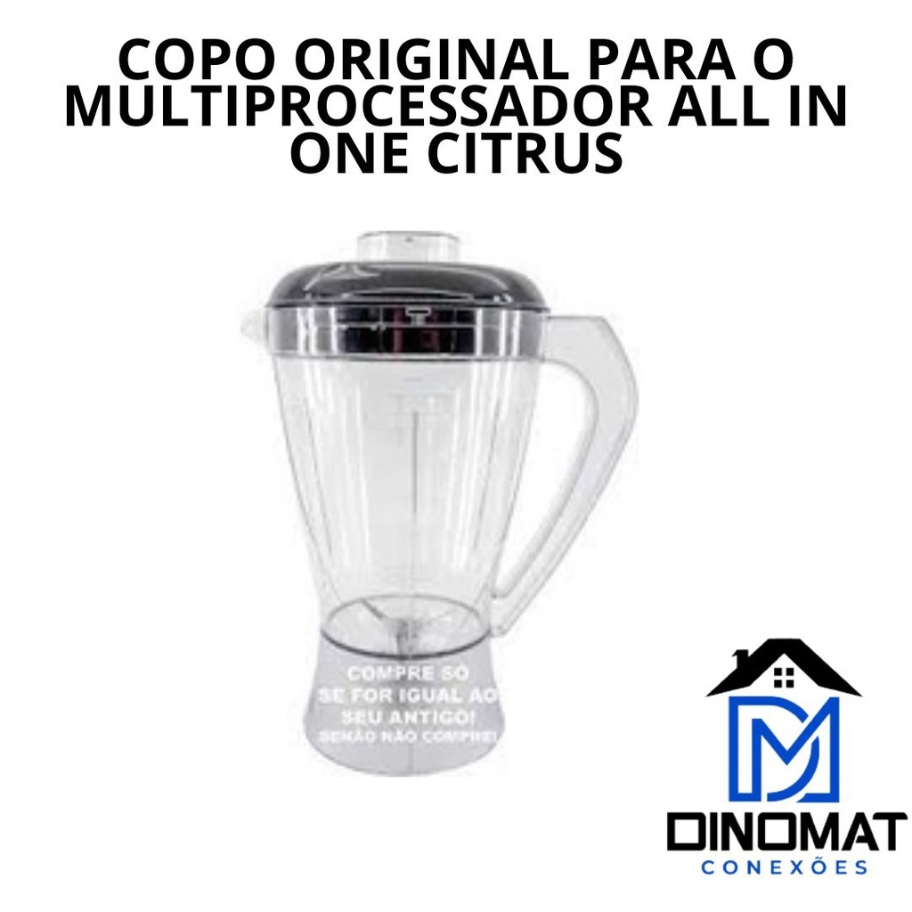Copo Para Multiprocessador Philco All In One Citrus