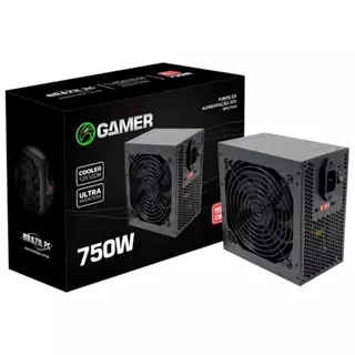 Fonte Atx 750w Real Trs/7400-b 24 Pinos