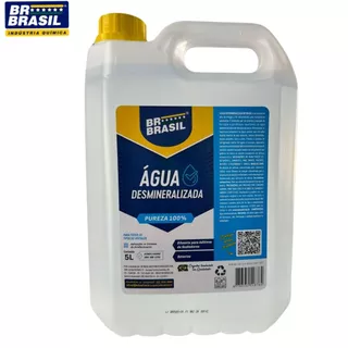 AGUA DESMINERALIZADA BR BRASIL OU CAROLLCLEAN- 5L