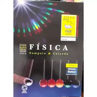 LIVRO- FÍSICA-VOLUME ÚNICO-2005- ENSINO MÉDIO-ALUNO- SAMPAIO-RARO