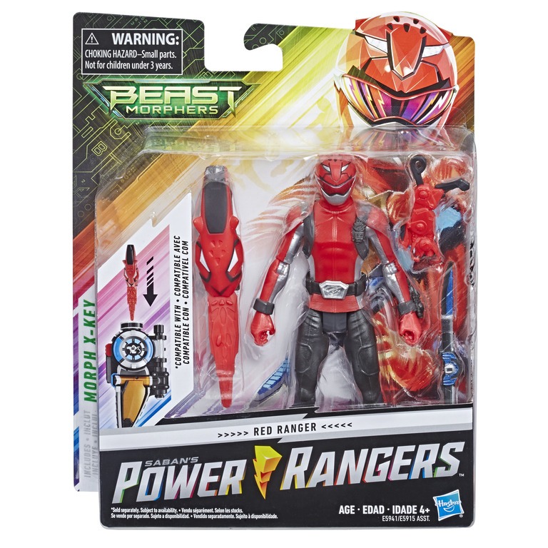 Boneco Power Ranger Morph X-Key Vermelho - Hasbro E5915 Boneco Power Ranger Morph X-Key Vermelho - Hasbro E5915