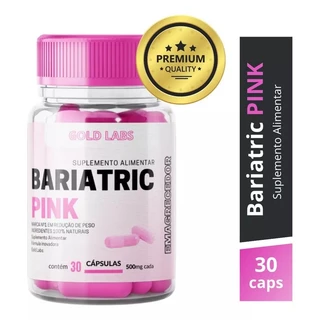 Bariatric Pink Suplemento Alimentar 30caps 500mg - Original Envio Imediato