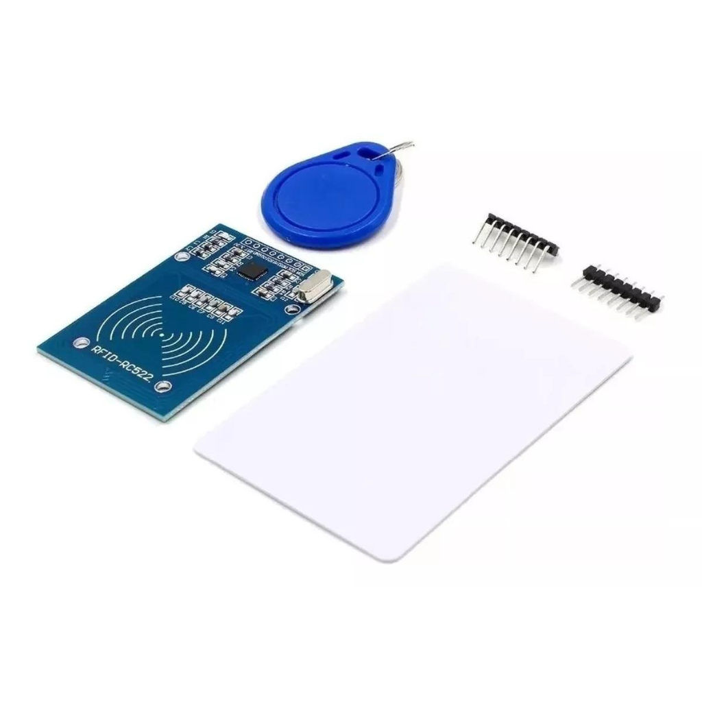 Kit Leitor Rfid Rc522 + Cartão + Tag Mifare 13,56mhz Arduino | Shopee ...
