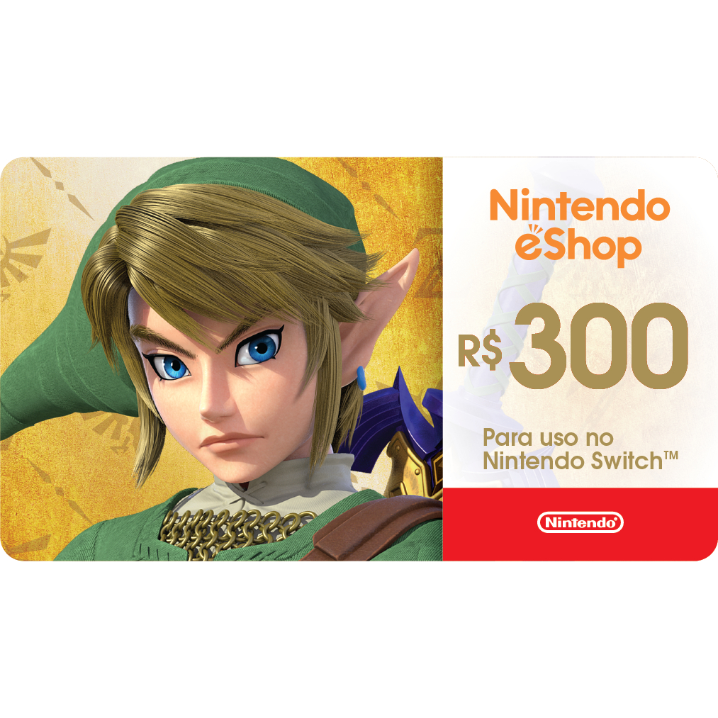 Gift Card Digital Nintendo - R$300