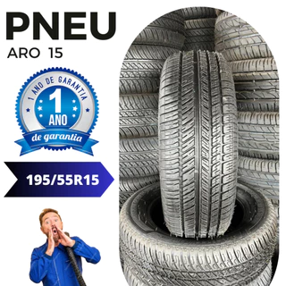 Pneu aro 15 Primeira Linha 195-55-15 IN : 002344/2016