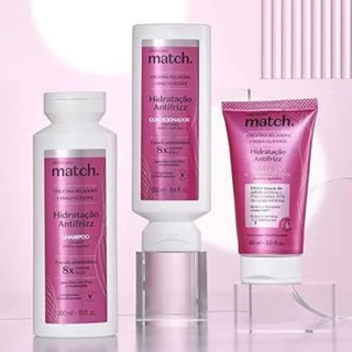 LINHA HIDRATAÇÃO ANTIFRIZZ, MATCH DE O BOTICÁRIO