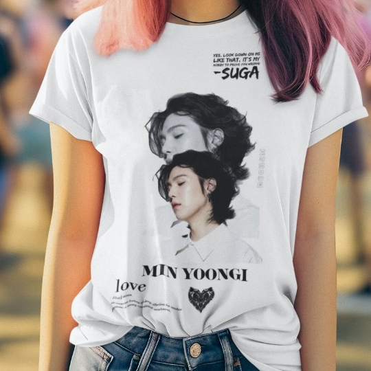 Camiseta Branca Bts Jeon Jung-kook Seven Jungkook Kpop | Shopee Brasil