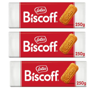 Kit 3 Biscoito Bolacha Belga - Lotus Biscoff 250g