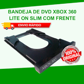 Bandeja Gaveta Drive DVD Lite On Xbox 360 Slim com Frente