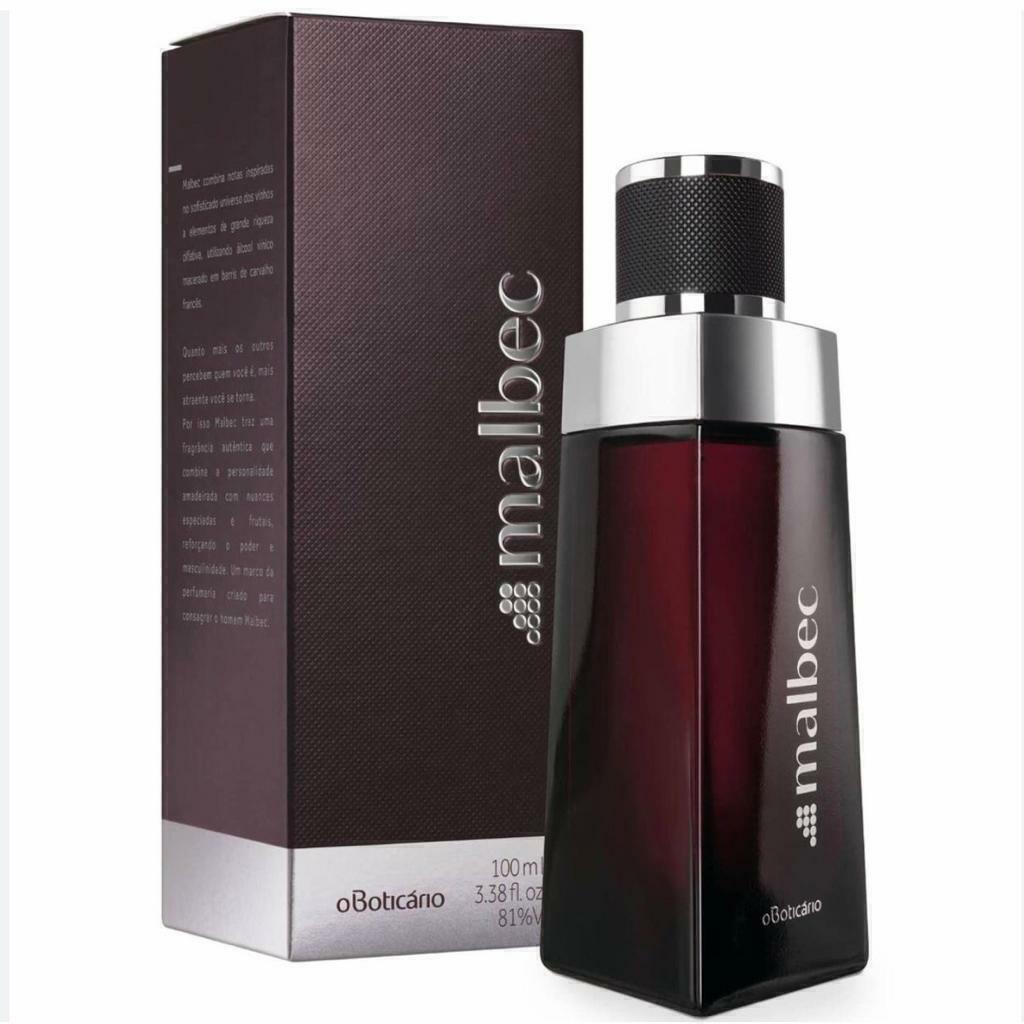 Perfume Masculino Malbec 100ml Postagem Rápida Pronta Entrega
