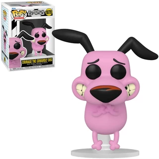 FUNKO POP CARTOON NETWORK - COURAGE THE COWARDLY DOG 1070 NOVO ORIGINAL