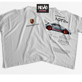Camiseta Porsche Envio Rapido Porsche Nova Camisa 30.1 Algodão