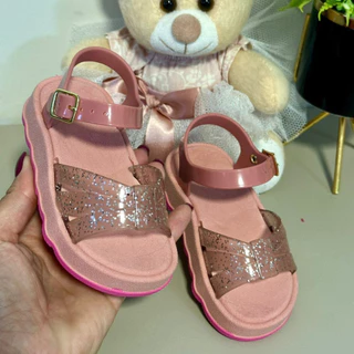 Sandalia Infantil Bebe Calçado de Menina Baby Chinelinho Papete Menina