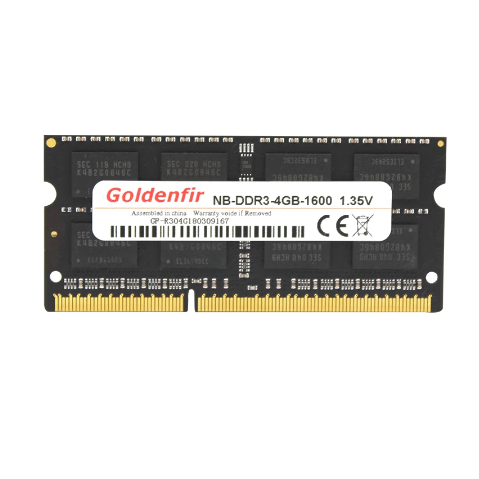Memória 8GB 1600MHz Goldenfir-DDR3 PC3L 1,35V Para Notebook