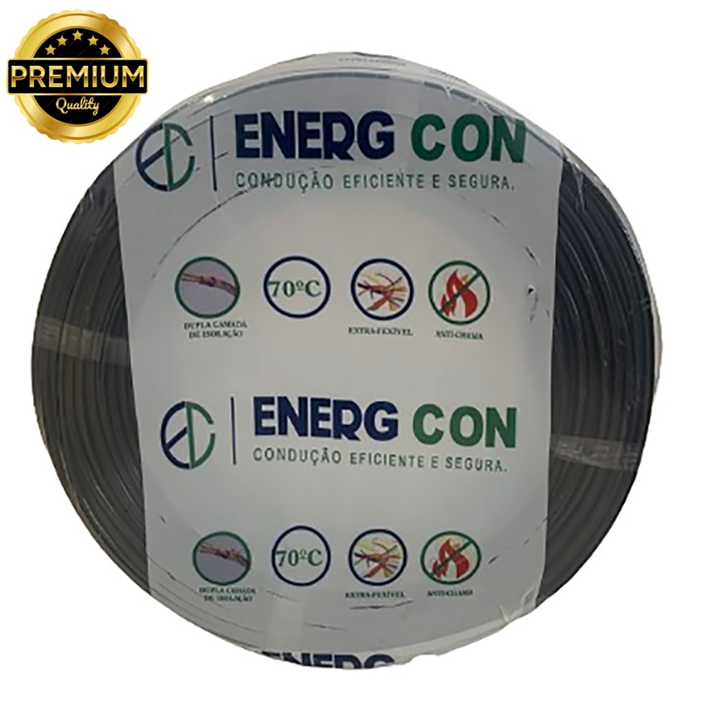 Fio Cabo Flexivel 6mm 100 metros