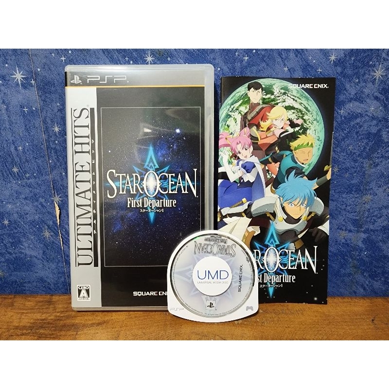 Jogo - Star Ocean: The First Departure - Sony Playstation Portable PSP