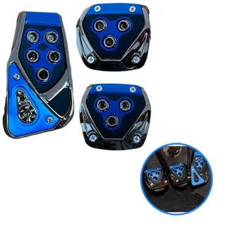 Kit Pedaleiras Esportiva Para Carro Automotiva Tuning Kit 3 Peças Modelo Universal em Oferta na Shopee