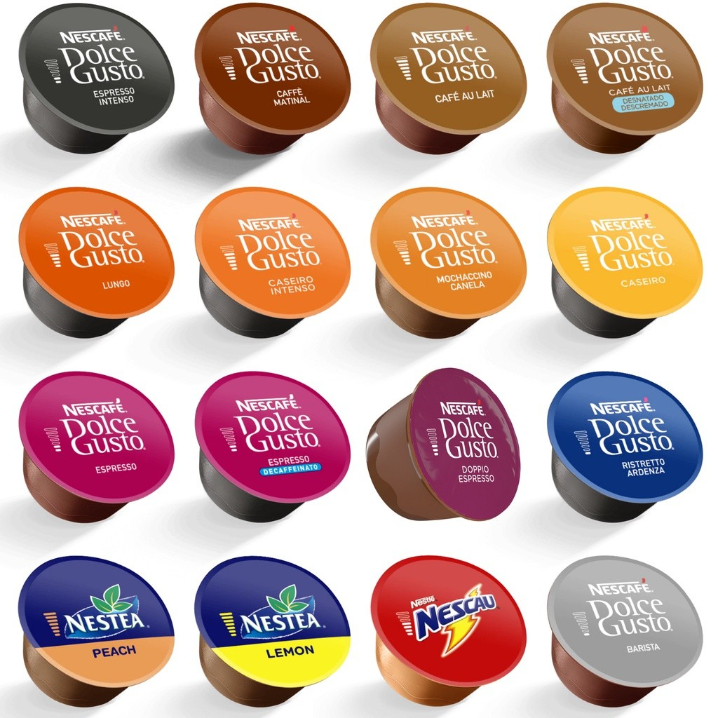 Kit 10 Cápsulas Nescafé Dolce Gusto Escolha O Sabor | Shopee Brasil