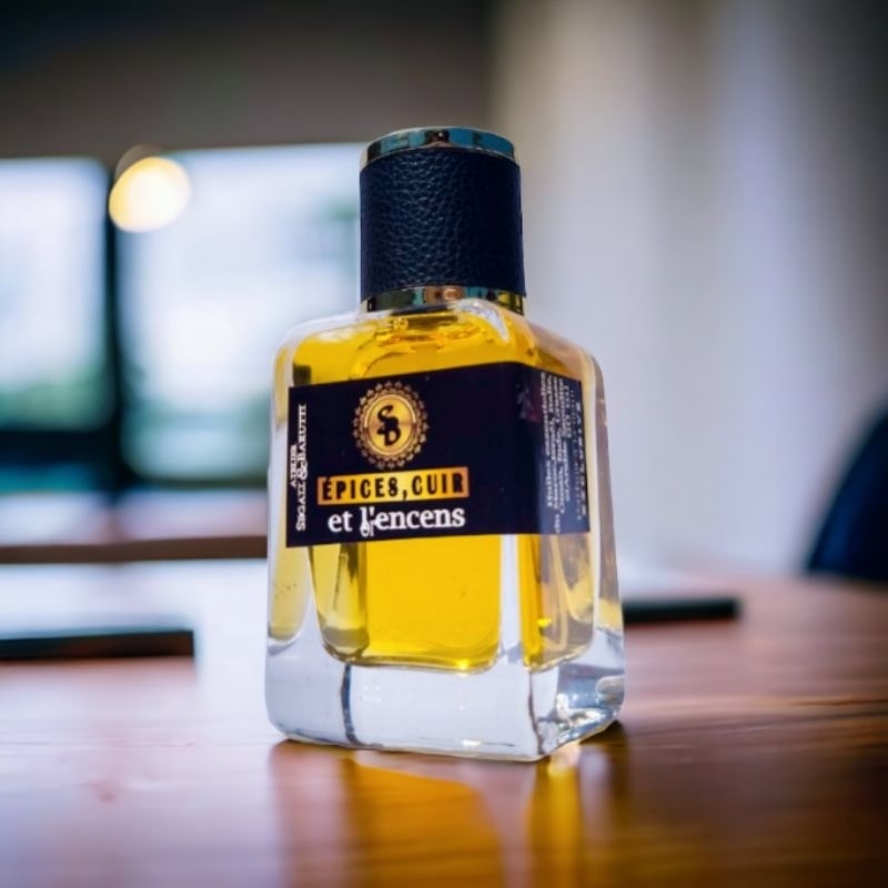 Épices Cuir Et L'esence Parfum, Niche, Coleção Árabe couro vegan Organic - Atelier Segall Barutti