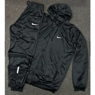 CONJUNTO MASCULINO BLUSA DE FRIO + CALÇA JOGGER MALHA ESPORTE ACADEMIA JOGGER/DRY-FIT BOLSO CAPUZ PROMOÇÃO - 24H PARA O ENVIO