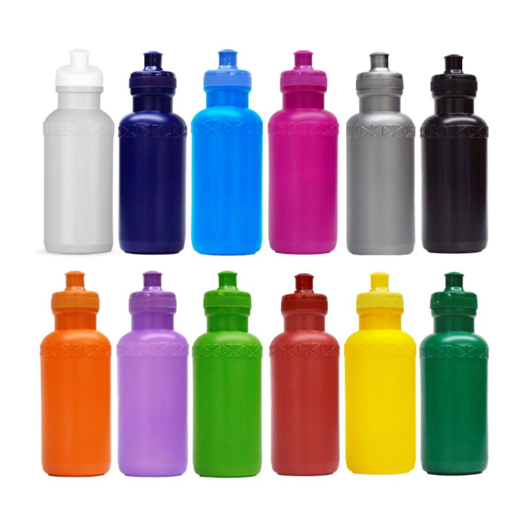 Kit 20 Unidades Squeezes plástico 500ml
