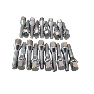 Kit 20 Pc Parafuso Cromado Roda Esportiva 60mm Longo Citroen