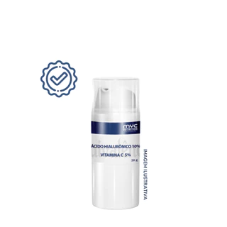 Ácido Hialurônico 10%+ Vitamina C 5% Gel Creme 30g