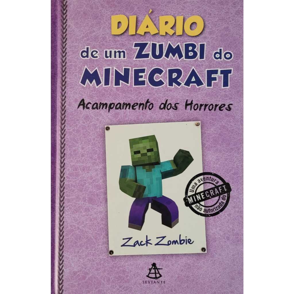 Livro capa dura: Diário de um Zumbi do Minecraft 6: Acampamento dos ...