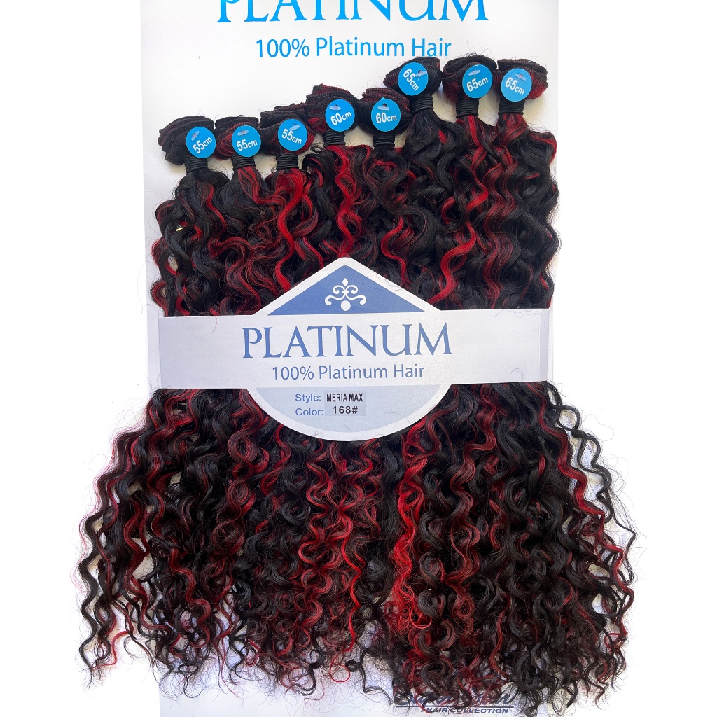 Cabelo Platinum Cacheado - Meria - Ruby Comprido/ Super Star