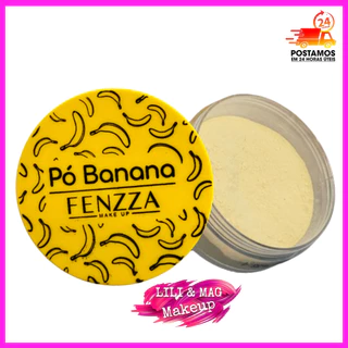 Pó Banana Fixador Translucido Finalizador Fenzza