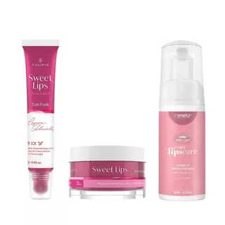 Kit Sweet Lips Gloss Esfoliante e Espuma Labial Hidragloss