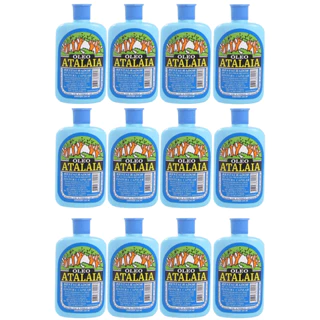 Kit 12 Óleo Atalaia Para Cabelo Restaurador Volta Cor Natural Tratamento Capilar Grisalhos 120ml