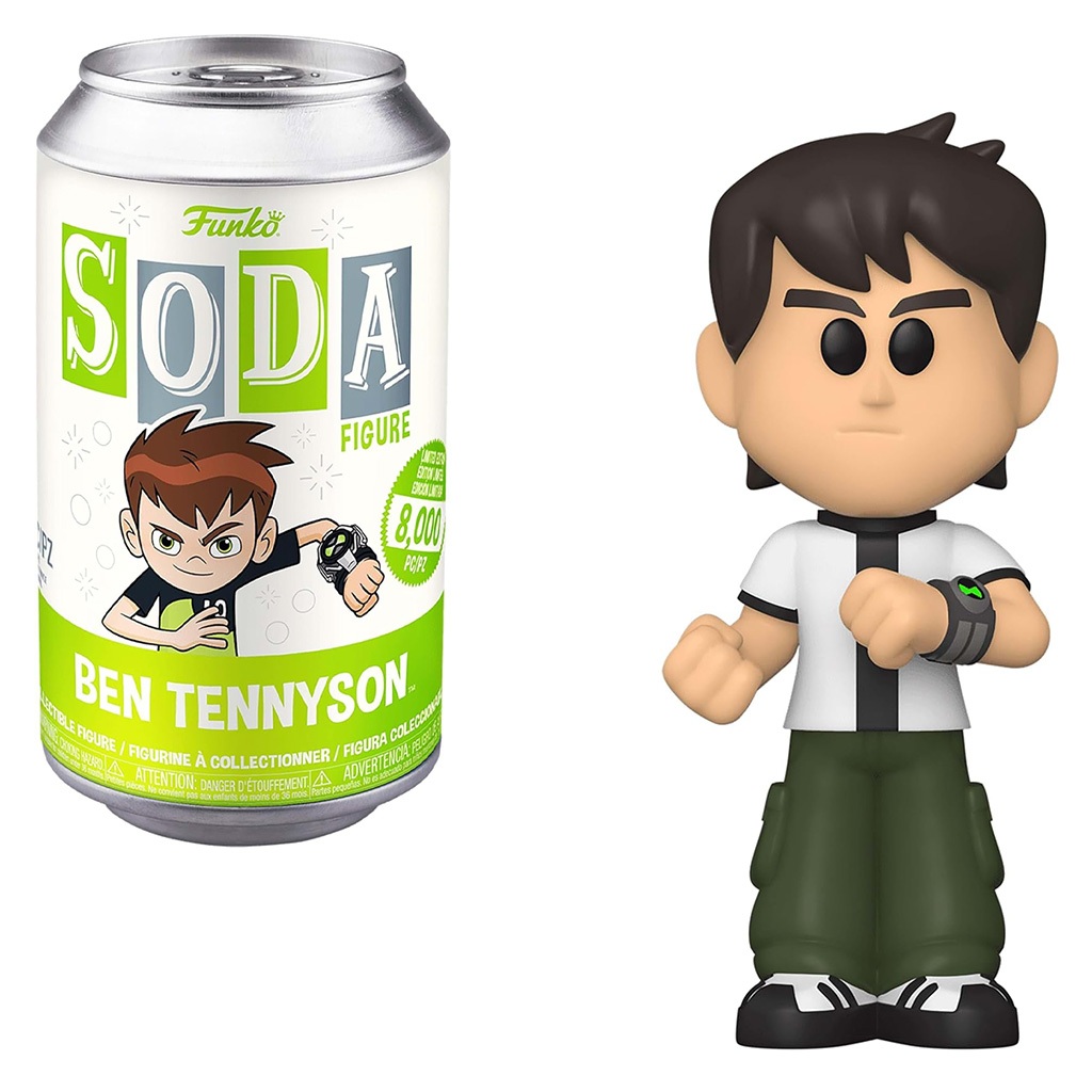 FUNKO VINYL SODA BEN 10 - BEN TENNYSON (63918) NOVO ORIGINAL