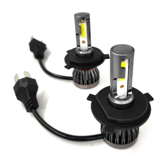 Kit Lâmpada Ultra Super Led 20000lm H4 6500k Efeito Xênon