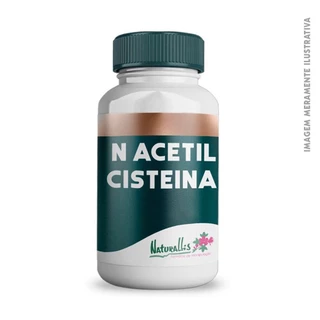 N Acetilcisteína 600mg - 120 Cápsulas Energia Extra