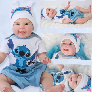 Bebê Reborn Menino Realista Original Articulado Corpo de Silicone Pode Dar Banho