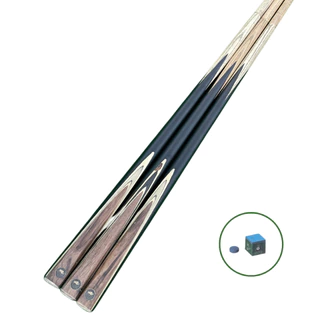 Taco Bipartido Ash Buffalo Importado C/ Pequenos Defeitos De Fabricação P/ Sinuca Bilhar Snooker