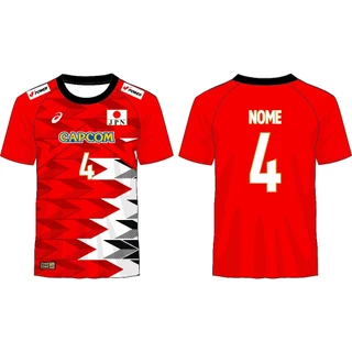 Camiseta Esportiva Dryfit Vôlei Esporte Japão