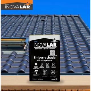 Tinta emborrachada borracha liquida flexivel hidrorepelente antimofo 18L