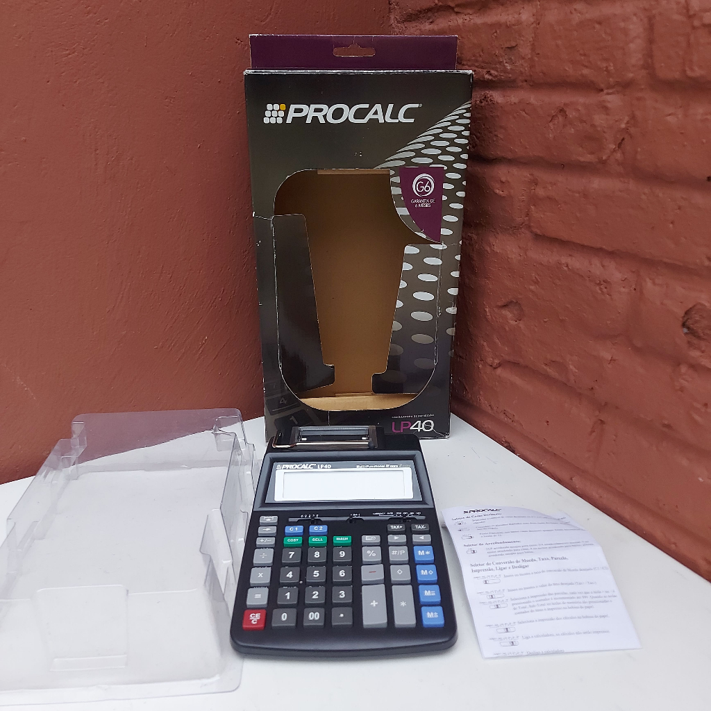 Calculadora de Impressão Procalc LP40 