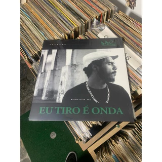 LP VINIL MARCELO D2 eu tiro é onda NM verde