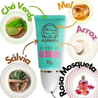 Hidratante Facial Olhos de Gueixa Kokeshi Creme Para Área dos Olhos