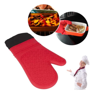 Luva Térmica Para Cozinha Cano Longo Para Forno Fogão Mor